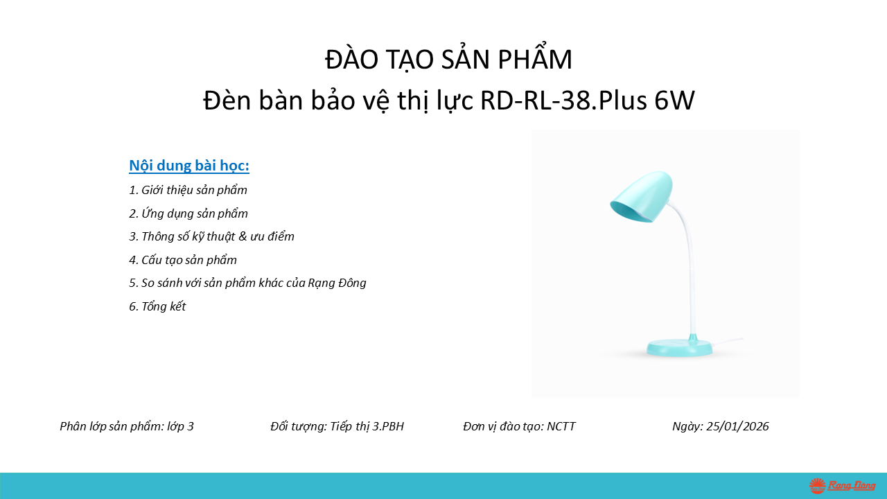 Đèn bàn RL 38 PLUS